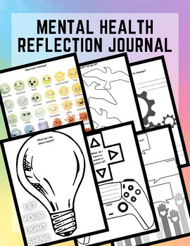 Preview of Mental Health Reflection Journal