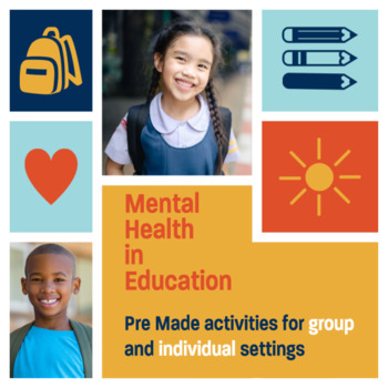 Preview of Mental Health Sheets for School Counseling