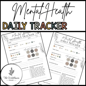 Preview of Mental Health Tracker Journal