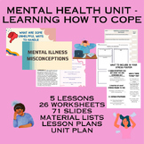 Mental Health Unit (4 lessons)