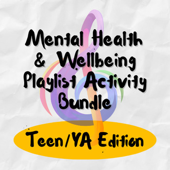 Preview of Mental Health & Wellbeing Playlist Bundle - Teen/YA Edition