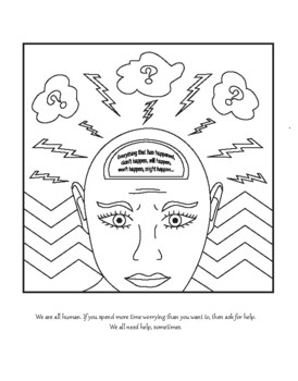 coloring pages for mental health patients