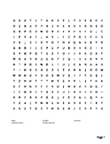 Mental Health Word Search