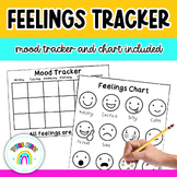 Feelings Chart and Tracker - Mental Health Awareness Activity