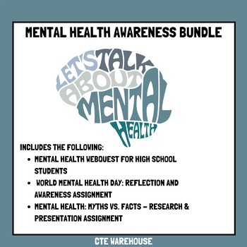 Preview of Mental Health and Awareness Collection Bundle!