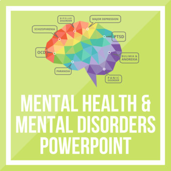 Preview of Mental Health & Mental Disorders Introductory PowerPoint