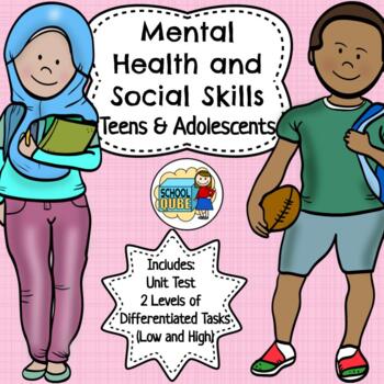 Preview of Mental Health and Social Skills for Teens and Adolescents