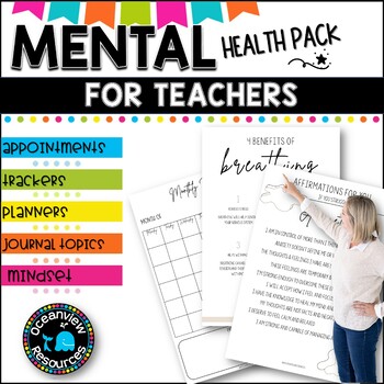 Preview of Mental Health and Wellbeing Pack for Teachers