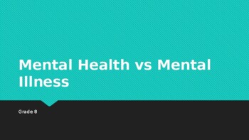 Preview of Mental Health vs Mental Illness