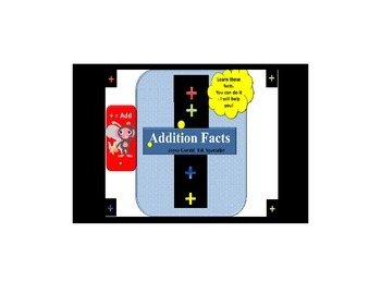 Preview of Mental Math - Addition Facts the Excel way :) -Digital