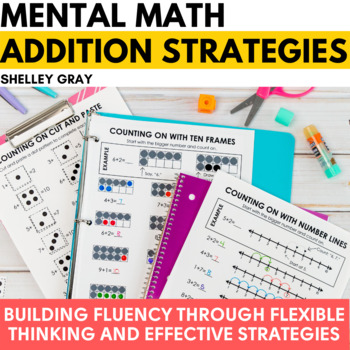 Preview of Mental Math Addition Strategies for Fact Fluency Bundle