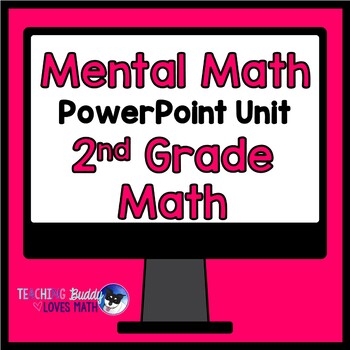 Preview of Mental Math Addition Subtraction Math Unit 2nd Grade Distance Learning