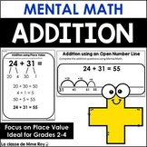 Mental Math | Addition | Using Place Value | Double-digit 