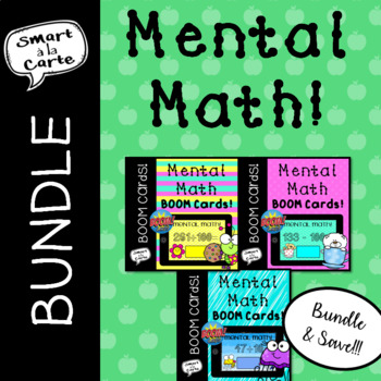 Preview of Mental Math Boom Cards Bundle!