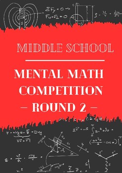 Preview of Mental Math Competition - Middle School