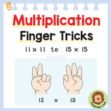 Mental Math | Finger Multiplication 11x11 to 15x15 | Math 
