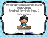 Mental Math Task Cards Bundled Set