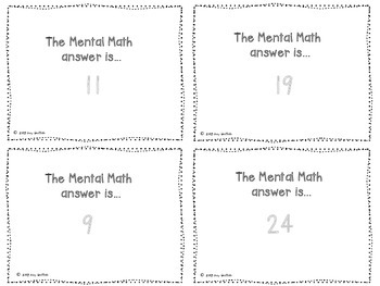 mental math multiplication by 3s by teachcapades with