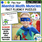 Multiply by 9 Multiplication Fact Fluency Mental Math BOOM