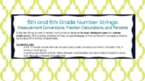 Mental Math Number Strings (1 month of Number Talks)