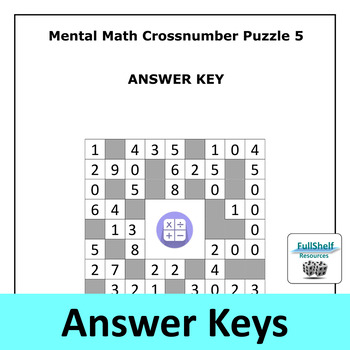 mental math puzzles worksheets 3rd and 4th grade math center activities