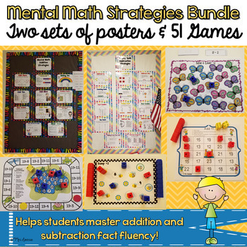 Preview of Mental Math Strategies Bundle