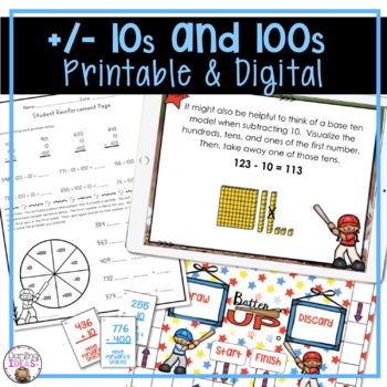 Preview of Mental Math Strategies for Addition and Subtraction | Adding and Subtracting 10