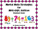 Mental Math Strategies for Multi-Digit Addition