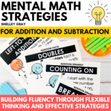 Mental Math Strategy Units: Addition and Subtraction BUNDLE