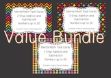 Mental Math Task Cards - Addition and Subtraction - Number