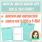 Mental Math Using 100 or 150 Chart (Addition and Subtraction)