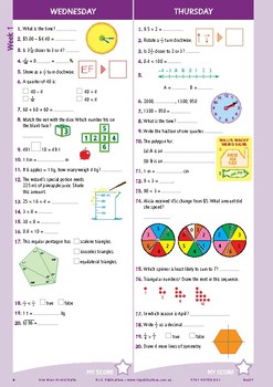 mental maths workbook year 6 australian curriculum aligned tpt