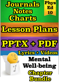 Preview of Mental Well-being, Chapter Package, Physical Education 10