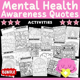 Mental health awareness Month Quotes Activities Games - Fu