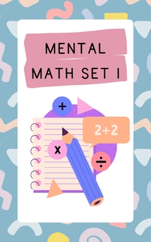 Preview of Mental math set 1