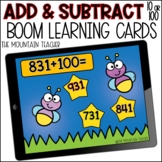 Mentally Adding or Subtracting 10 or 100 Activity | BOOM Cards