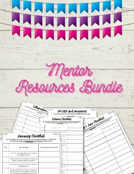 Preview of Mentor Resources BUNDLE