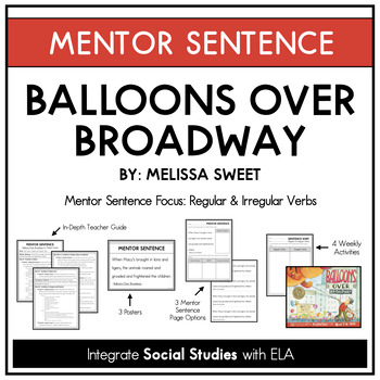 Preview of Mentor Sentence: Balloons Over Broadway