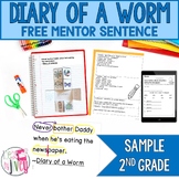 Free Mentor Sentence & Interactive Activity for Diary of a