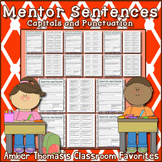 Mentor Sentences:  Capitals and Punctuation {4th Grade}