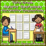 Mentor Sentences: Correlative Conjunctions {Fifth Grade}