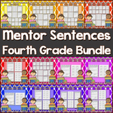 Mentor Sentences {Fourth Grade Bundle} Printable and Googl