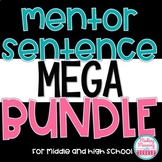 Mentor Sentences MEGA Bundle - Middle and High School - UPDATED