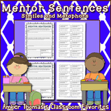 Mentor Sentences:  Similes and Metaphors {4th Grade}