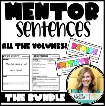 Preview of Mentor Sentences: The Bundle