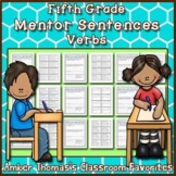 Mentor Sentences: Verbs {Fifth Grade}