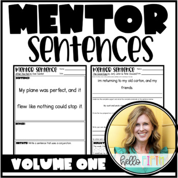 Preview of Mentor Sentences: Volume 1