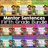Mentor Sentences for Revising and Editing  {Fifth Grade Bundle}