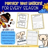 Mentor Text Lessons for Each Season