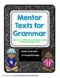 Mentor Texts for Teaching Grammar Skills